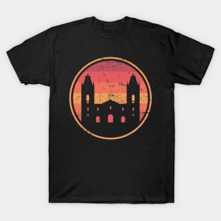 Retro Peruvian Peru Cathedral T-Shirt